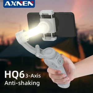 Handheld Gimbal Stabilizer for Smartphone with Fill Light
